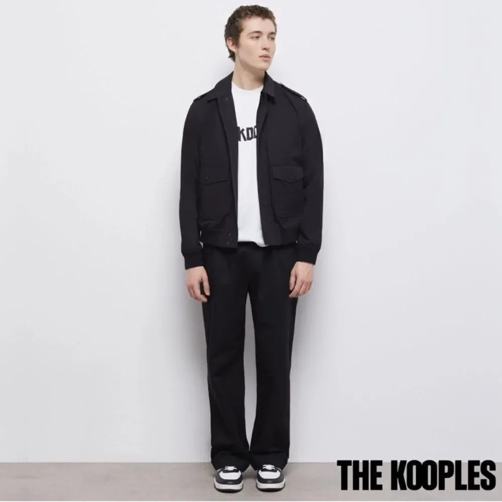 $600 The Kooples Men’s Black Jacket NWT